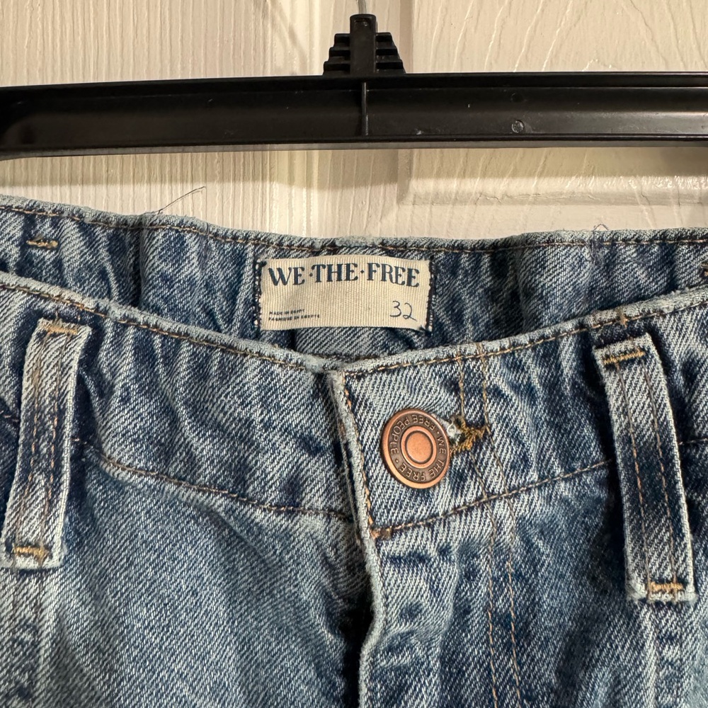 We The Free Blue Denim Jeans